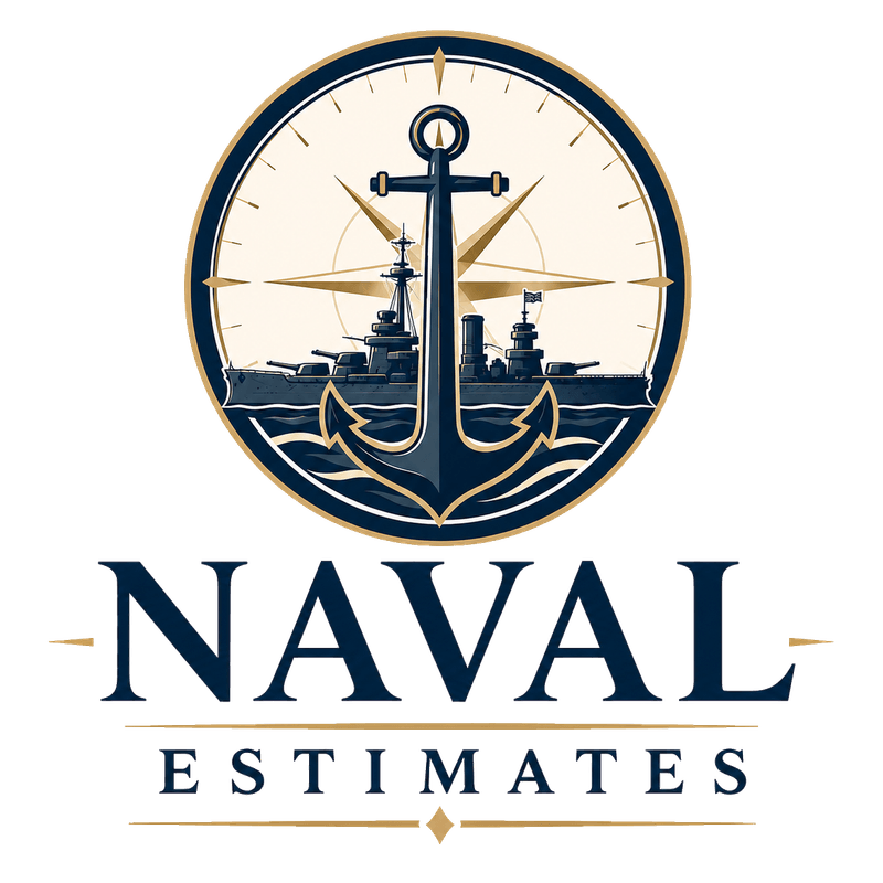 The Naval Estimates emblem