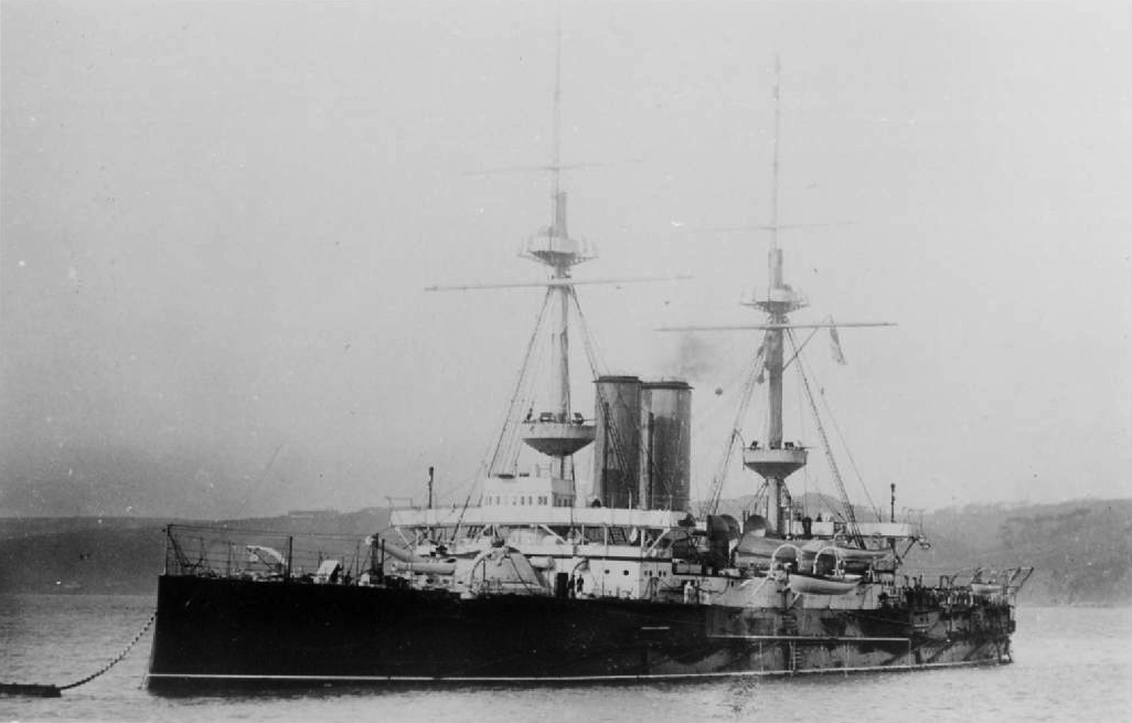 HMS Ocean, a pre-dreadnought battleship of the Royal Navy